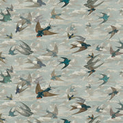 Chimney Swallows - Sky Blue