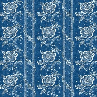 Batik Florette - Vintage Blue