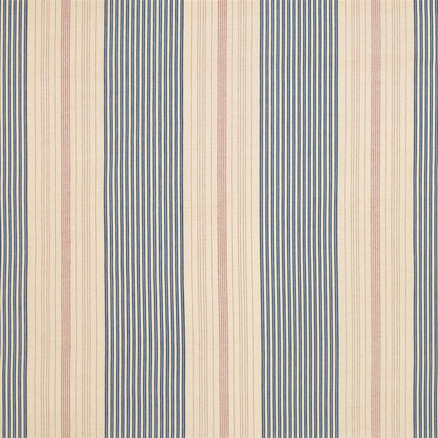 Gin Beach Ticking - Red/blue