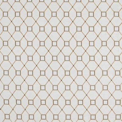 Baroque Trellis Charcoal/Gold