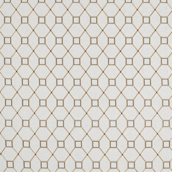 Baroque Trellis Charcoal/Gold