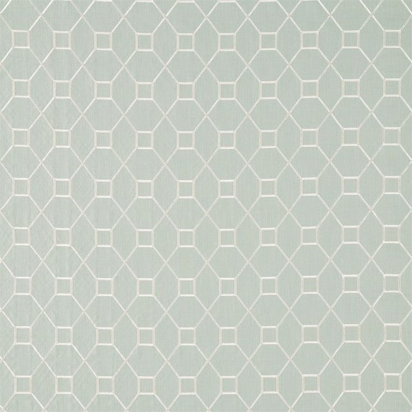 Baroque Trellis Wedgwood/Chalk