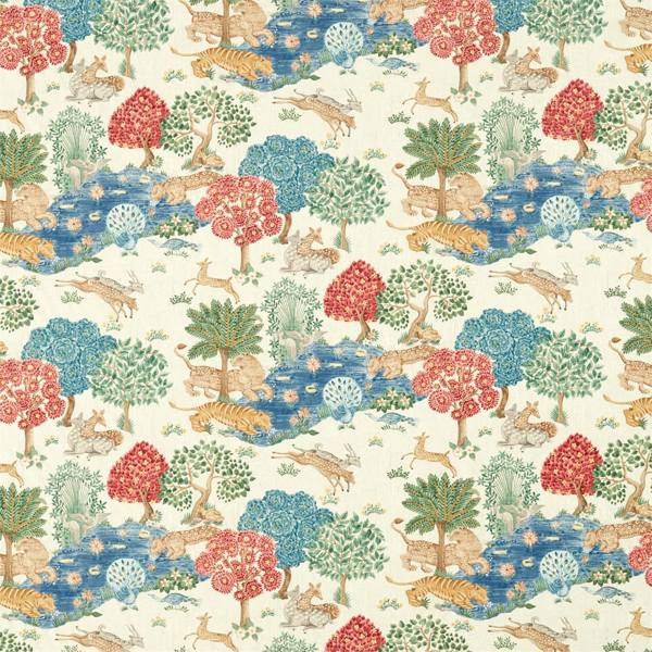 Pamir Garden Cream/Indigo