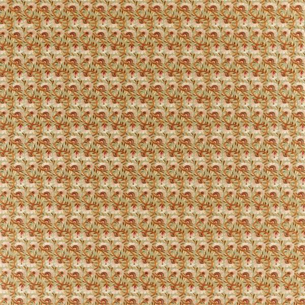 Wardle Embroidery Olive / Brick