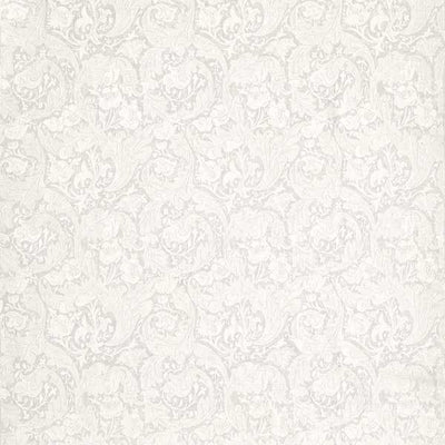 Pure Bachelors Button Embroidery Grey Blue