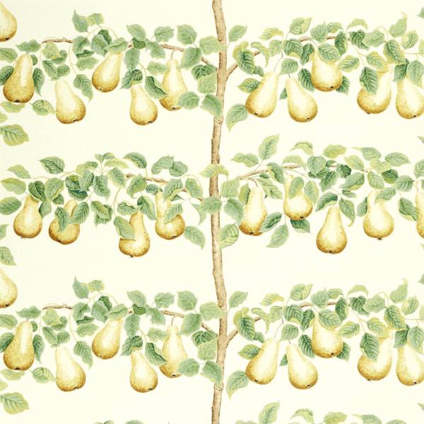 Perry Pears Ochre/Leaf Green