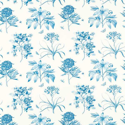 Etchings & Roses China Blue