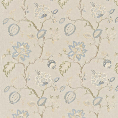 Hadham Emb 232094 Cornflower Blue/Linen