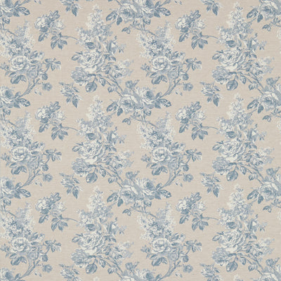 Sorilla Damask Delft/Linen