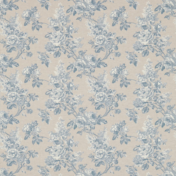 Sorilla Damask Delft/Linen