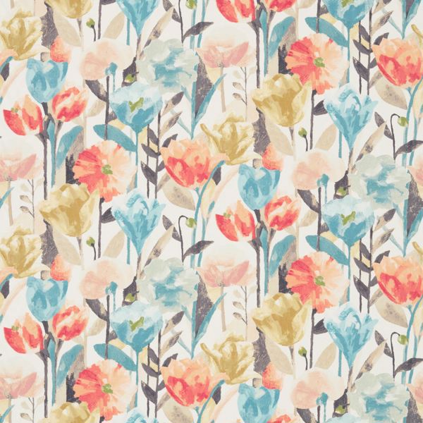 Verdaccio | Coral/maize/cornflower