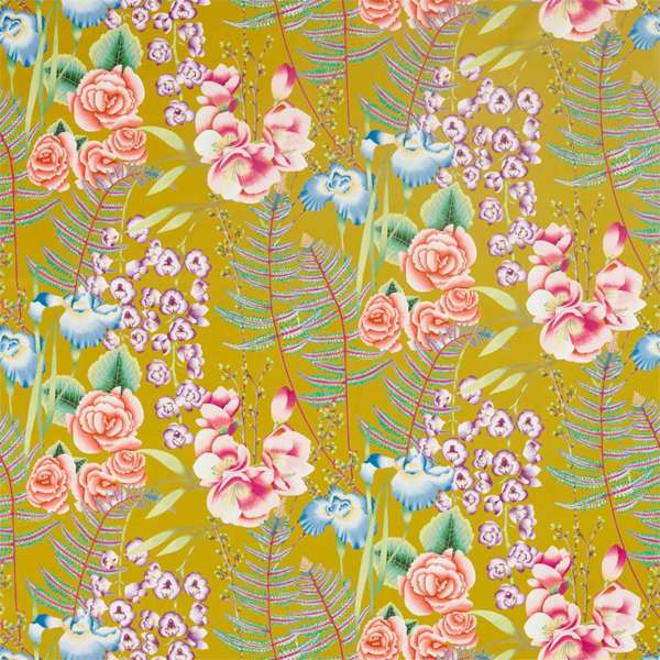 Amaryllis Coral/Lagoon/Ochre