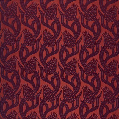 Persian Tulip Weave Crimson