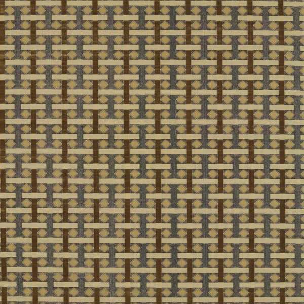 Diamond Check Old Gold